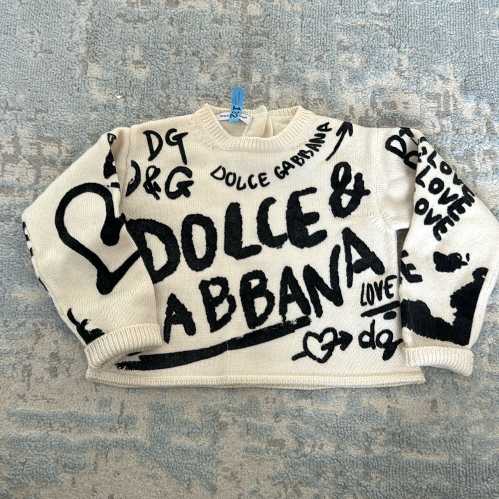 Dolce and Gabbana kids sweater